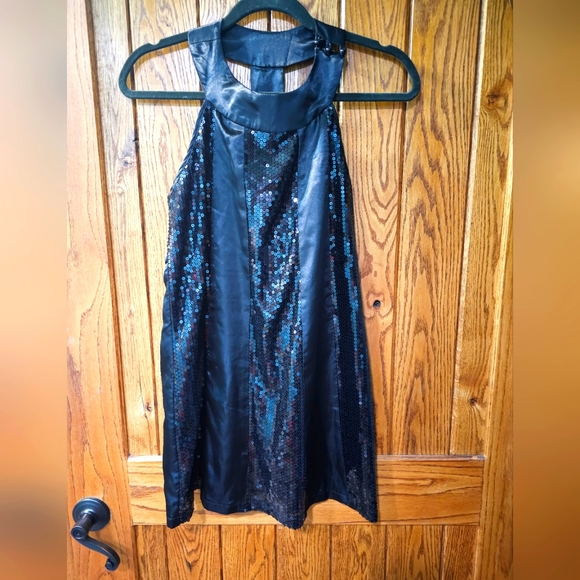 Vanity Dresses & Skirts - Black Sequim Mini Dress